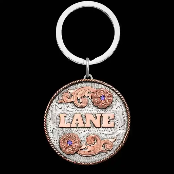 The Big Country Custom Keychain